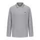 slazenger,l,s,tipped,polo,sn53,grey,marl
