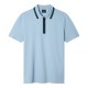 блуза,с,яка,мъжки,тениски,ps,paul,smith,men's,zipped,short,sleeve,polo,shirt,blue,41d