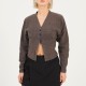 дамска,фланелка,с,дълъг,ръкав,brave,soul,ladies,long,sleeve,button,down,top,grey