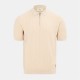 мъжки,блузи,с,яка,firetrap,quarter,zip,short,sleeve,ribbed,knit,polo,beige