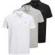 jack,and,jones,3,pack,short,sleeve,polo,shirt,mens,white,grey,black