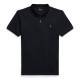 риза,с,къс,ръкав,мъжки,тениски,polo,ralph,lauren,men,s,zipped,short,sleeve,shirt,polo,black