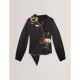 дамски,ризи,ted,baker,ted,tie,neck,top,ld54,black