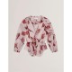 ted,baker,women,s,woven,print,long,sleeve,blouse,pink