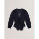 дамски,ризи,ted,baker,ted,woven,print,top,ld62,navy