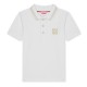 юношеска,блуза,с,яка,детски,облекла,hugo,stacked,logo,polo,shirt,juniors,white,10p