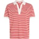 блуза,с,яка,дамски,топове,tommy,hilfiger,women's,relaxed,short,sleeve,polo,shirt,stp,fierce,red