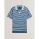 ted,baker,men,s,jacquard,short,sleeve,polo,shirt,dk,blue