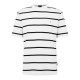 тениска,облекла,на,разпродажба,мъжки,тениски,boss,mens,boss,black,taut,minimalist,design,t,shirt,with,logo,detail,white,striped