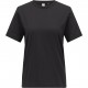 дамска,фланелка,с,къс,ръкав,дамски,топове,boss,womens,boss,smart,casual,short,sleeve,top,ecosa,black