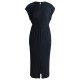 дамска,рокля,дамски,топове,boss,womens,emaura,dress,dark,blue