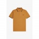 блуза,с,яка,мъжки,тениски,fred,perry,short,sleeve,twin,tipped,polo,shirt,d,caramel,t86