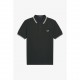 блуза,с,яка,мъжки,тениски,fred,perry,short,sleeve,twin,tipped,polo,shirt,night,green,t50