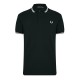 блуза,с,яка,мъжки,тениски,fred,perry,short,sleeve,twin,tipped,polo,shirt,night,green,t50