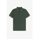 блуза,с,яка,облекла,на,разпродажба,мъжки,тениски,fred,perry,short,sleeve,twin,tipped,polo,shirt,court,green,53a