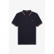 блуза,с,яка,мъжки,тениски,fred,perry,short,sleeve,twin,tipped,polo,shirt,navy,t55