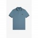 блуза,с,яка,мъжки,тениски,fred,perry,short,sleeve,twin,tipped,polo,shirt,stock,blue,z56