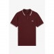 блуза,с,яка,мъжки,тениски,fred,perry,short,sleeve,twin,tipped,polo,shirt,oxblood,ecr,597