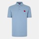 блуза,с,яка,мъжки,тениски,hugo,men's,short,sleeve,polo,shirt,open,blue,483