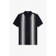 блуза,с,яка,облекла,на,разпродажба,мъжки,тениски,fred,perry,men's,ombre,stripe,short,sleeve,polo,shirt,navy,608