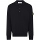 блуза,с,яка,мъжки,тениски,stone,island,button,wool,polo,shirt,nero,v0029