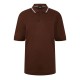 блуза,с,яка,мъжки,тениски,boss,mens,boss,black,penrose,slim,fit,polo,shirt,with,signature,tipped,collar,brown,212