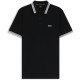 блуза,с,яка,мъжки,тениски,boss,mens,boss,green,paddy,polo,shirt,with,contrast,tipping,black