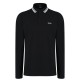 блуза,с,яка,boss,men,s,plisy,tipped,collar,cotton,long,sleeve,polo,shirt,black,002