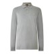 блуза,с,яка,мъжки,тениски,boss,mens,boss,orange,passerby,premium,cotton,long,sleeve,polo,shirt,with,logo,detail,dark,grey