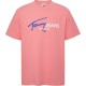 тениска,облекла,на,разпродажба,мъжки,тениски,tommy,jeans,logo,t,shirt,pink,tic