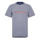 тениска,облекла,на,разпродажба,мъжки,тениски,billionaire,boys,club,men's,serif,logo,regular,fit,t,shirt,navy,stripe