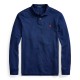 блуза,с,яка,мъжки,тениски,polo,ralph,lauren,men,s,long,sleeve,polo,shirt,navy,light,blue