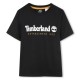 юношеска,тениска,детски,3/4,панталони,timberland,logo,t,shirt,juniors,black,09b