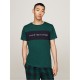 тениска,мъжки,тениски,tommy,hilfiger,cotton,panel,t,shirt,green,blue,l6k