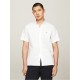 мъжки,ризи,tommy,hilfiger,men's,flex,short,sleeve,oxford,shirt,white,ybr