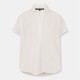 риза,с,къс,ръкав,дамски,ризи,french,connection,embroidered,short,sleeve,shirt,linen,white