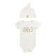 бебешка,шапка,бебешки,облекла,hello,world,baby,unisex,2024,bodysuit,and,hat,set,white