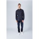 мъжка,блуза,с,яка,harvey,and,jones,hj,striped,polo,shirt,mens,navy,green