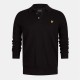 облекла,на,разпродажба,мъжки,тениски,lyle,and,scott,long,sleeve,knit,polo,jet,black,z865