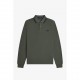 блуза,с,яка,мъжки,тениски,fred,perry,long,sleeve,twin,tipped,polo,shirt,wrth,grn,z50