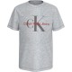 юношеска,тениска,детски,облекла,calvin,klein,jeans,monogram,t,shirt,junior,grey,pg6
