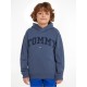 юношески,суичър,детски,облекла,tommy,hilfiger,varsity,over,the,head,hoodie,junior,aegean,sea
