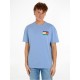 тениска,мъжки,тениски,tommy,jeans,tj,colour,badge,tee,sn43,westside,blue
