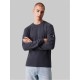 фланелка,с,дълъг,ръкав,мъжки,тениски,calvin,klein,jeans,waffle,long,sleeve,top,ebony