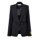 off,white,duchesse,twisted,blazer,black