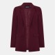 сако,промоция,на,зимни,облекла,дамски,жилетки,pieces,blazer,fem,wo,ld99,grape,wine