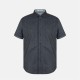 риза,firetrap,men's,short,sleeve,plain,shirt,grey