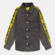 риза,с,дълъг,ръкав,off,white,kids,long,sleeve,denim,shirt,grey,yellow