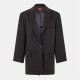 hugo,women's,azulla,suit,jacket,black
