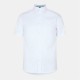 риза,облекла,на,разпродажба,ted,baker,men's,oxford,short,sleeve,plain,shirt,white